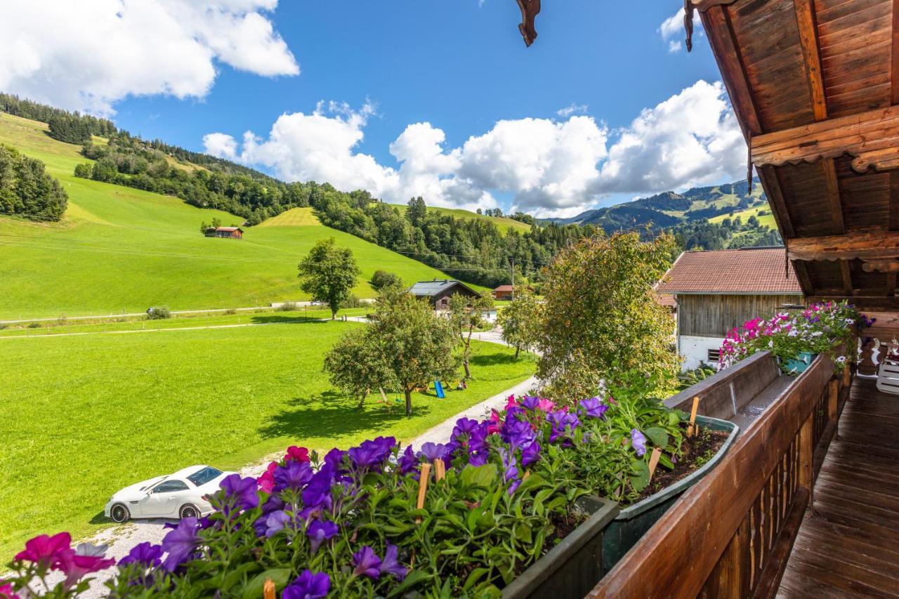Apartamento Biobauernhof Stegerbauer Maria Alm am Steinernen Meer Exterior foto