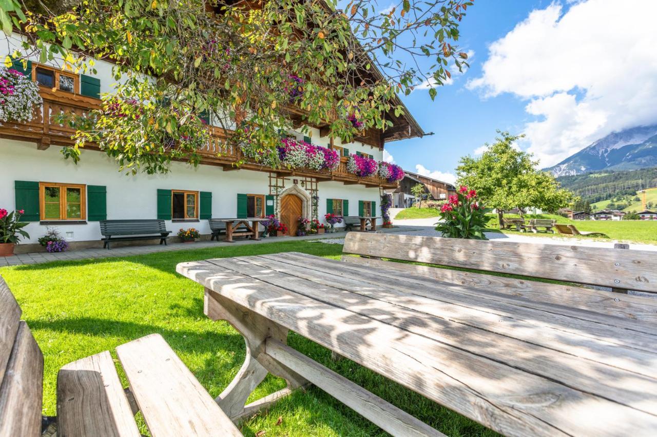 Apartamento Biobauernhof Stegerbauer Maria Alm am Steinernen Meer Exterior foto