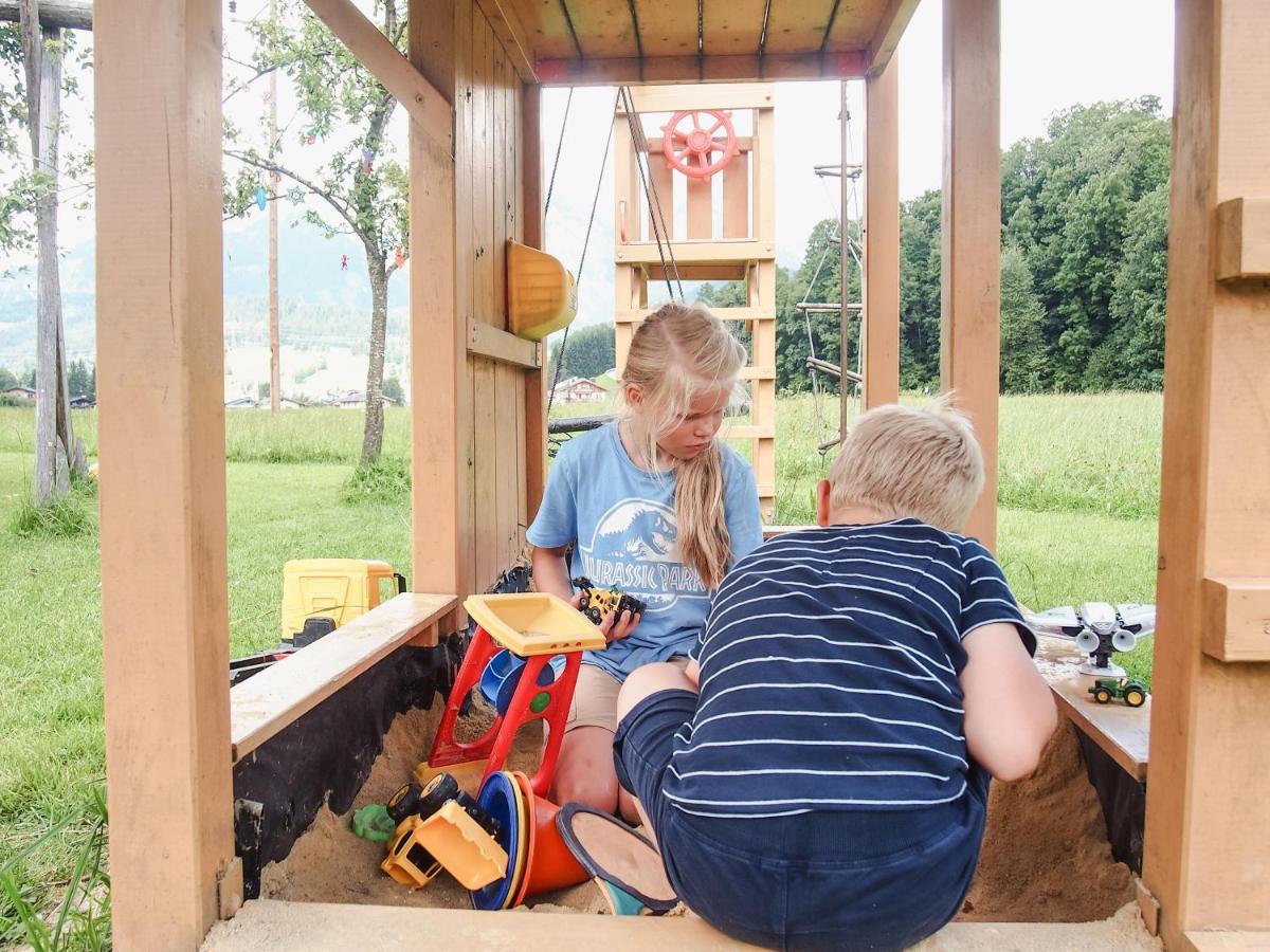 Apartamento Biobauernhof Stegerbauer Maria Alm am Steinernen Meer Exterior foto