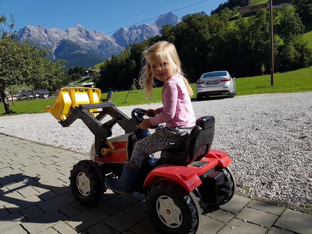 Apartamento Biobauernhof Stegerbauer Maria Alm am Steinernen Meer Exterior foto