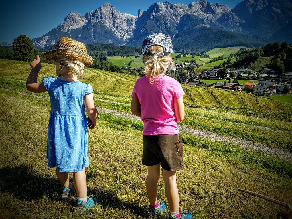 Apartamento Biobauernhof Stegerbauer Maria Alm am Steinernen Meer Exterior foto