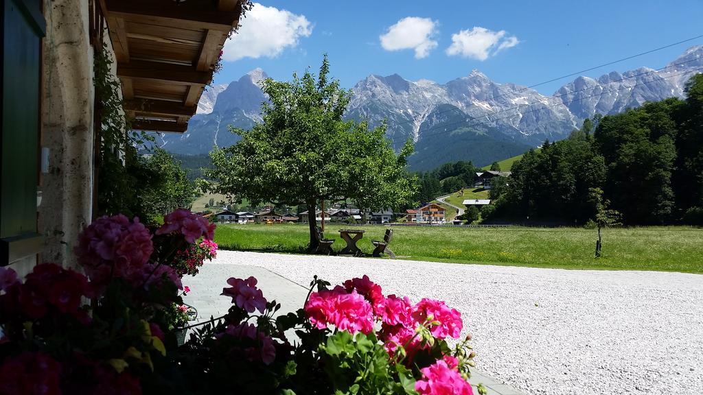 Apartamento Biobauernhof Stegerbauer Maria Alm am Steinernen Meer Exterior foto